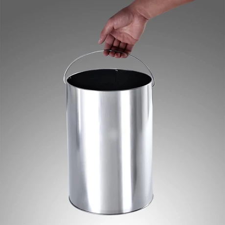 Kültéri álló hamutartó 30L, fekete