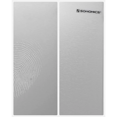 Szelektív szemetes, konyhai hulladékgyűjtő, rozsdamentes acél, 2 x 24 L