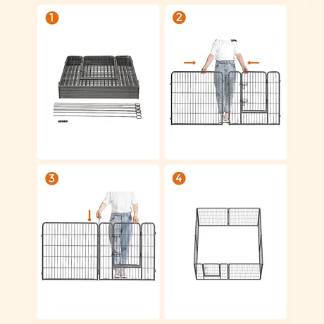 Kutya kennel, kutyaketrec, 80cm magas | FEANDREA